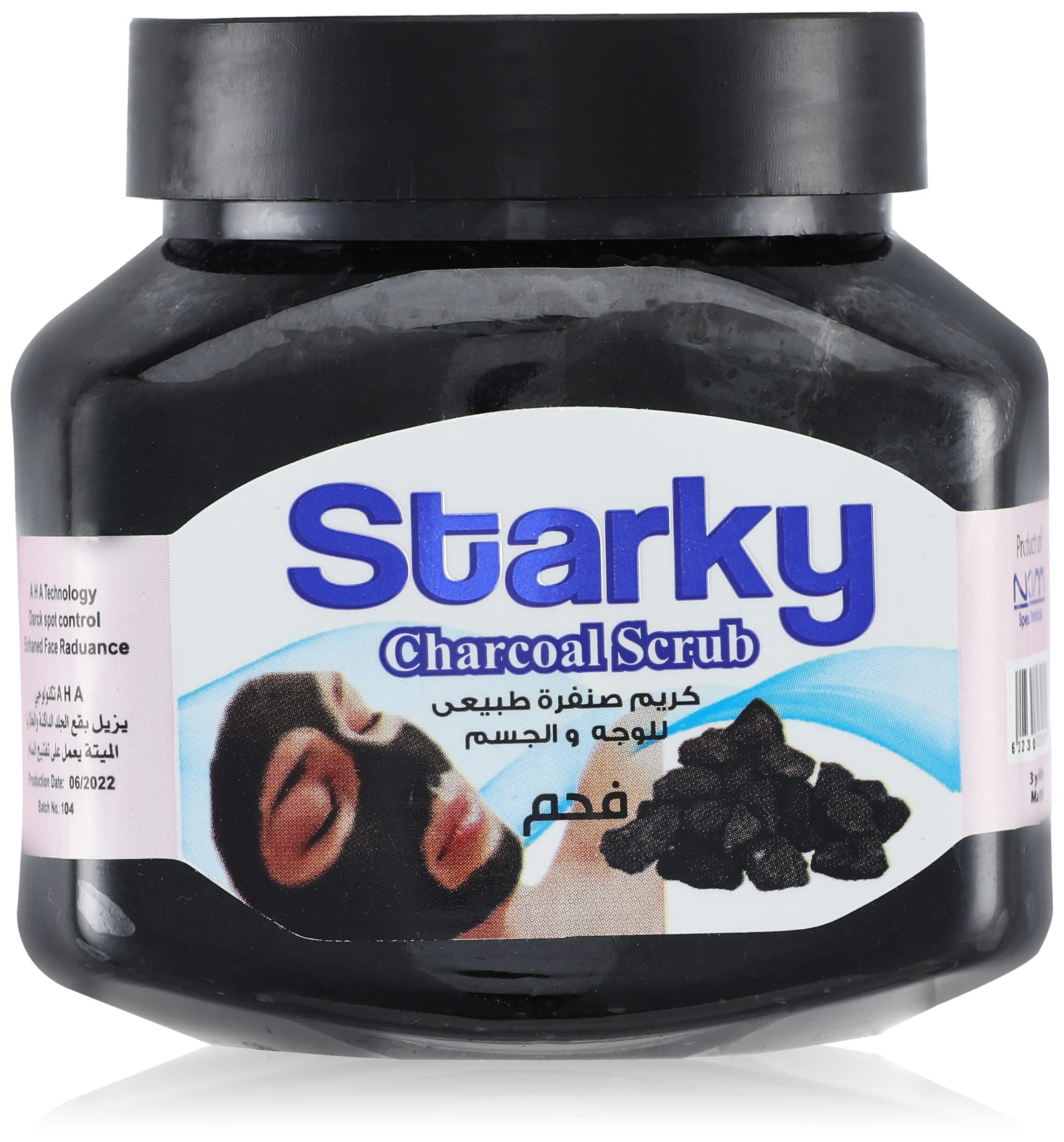 starky charcoal scrub
