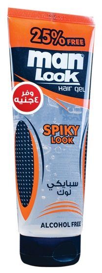 جيل للشعر - سبايكى لوك - من مان لوك، 250 مل