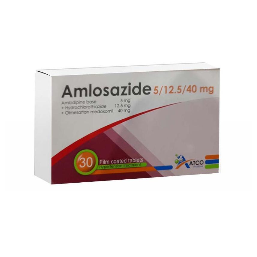 Amlosazide 5- 12.5 - 40 mg