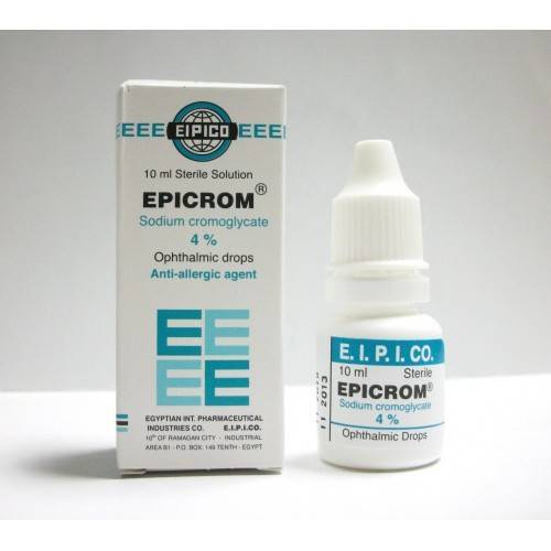 EPICROM 4%EYE DROPS 10 ML