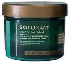Solumart Hair Protein Mask Promotes Hair Growth and Thickness - 300ml ...