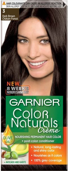 غارنييه كولر ناتورلز بني غامق 3 صبغة شعر خصم20%