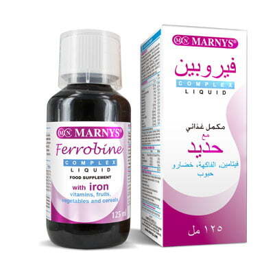 سائل مركب فيروبين مارنيز 125 مل
