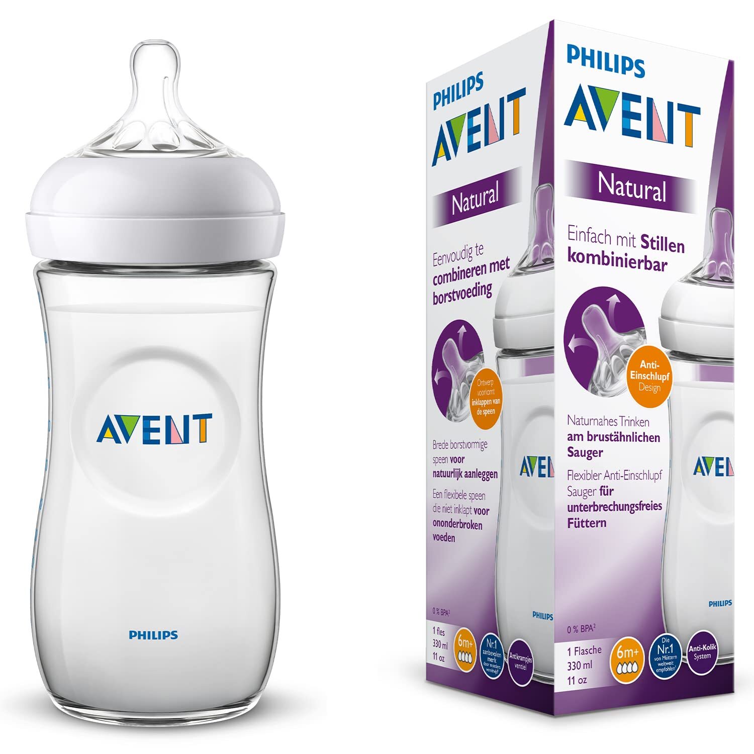 AVENT NATURAL 330 ML