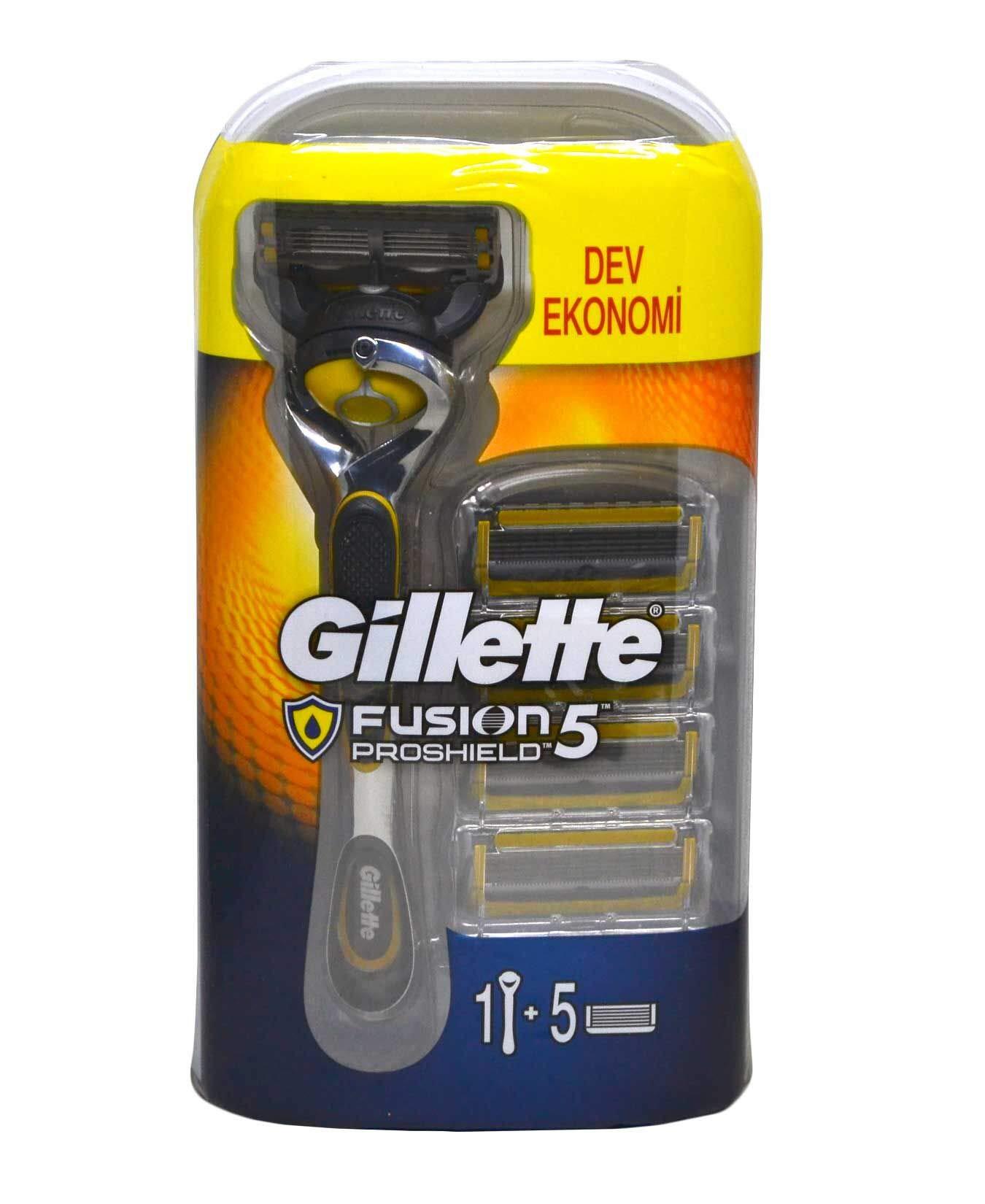 gillette fusion proshield +5 rasor