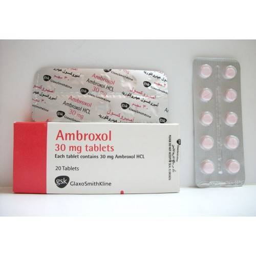 AMBROXOL 30 MG 20 TAB