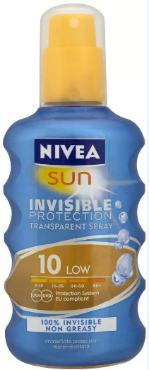 Nivea invisible spray