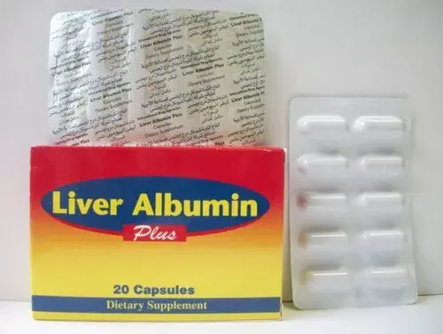 ليفر البيومين بلس 20 كبسول