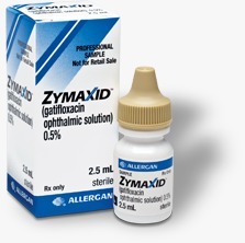Zymaxid drops