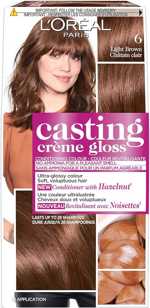 loreal light brown gloss