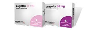 أنجيوفوكس 25 مجم 30 كبسولة