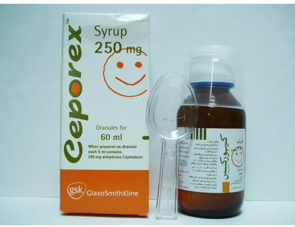 CEPOREX 250MG.SYR.60ML