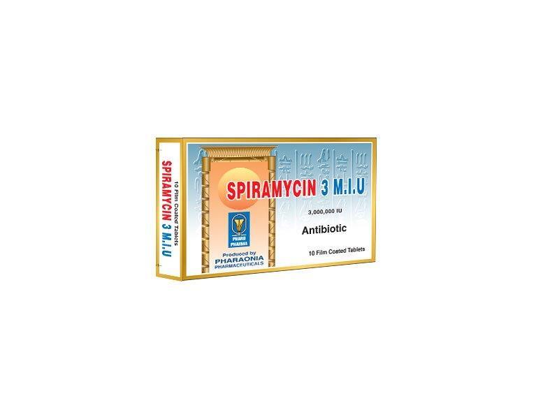 SPIRAMYCIN 3 MIU 10 TAB