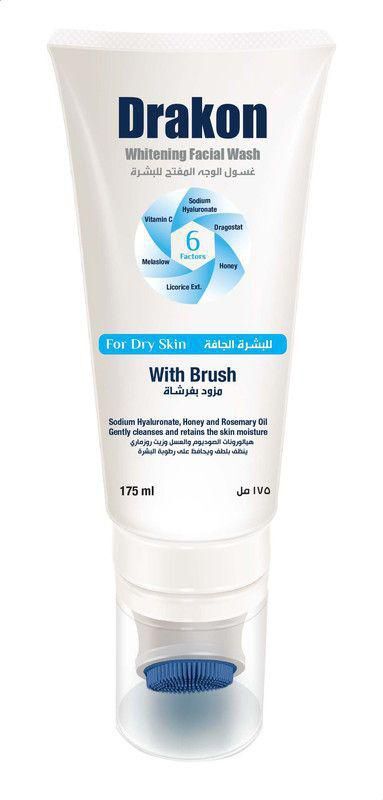 دراكون غسول التفتيح للبشرة الجافة 175 مل