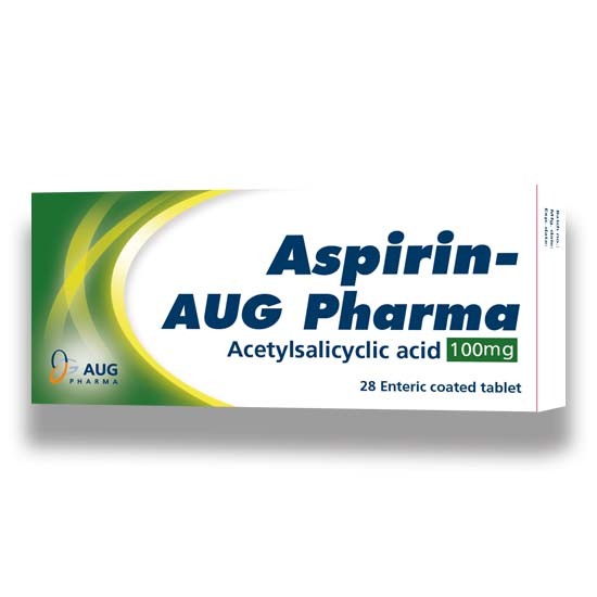 aspirin aug pharma 28tab