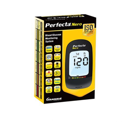 جرانزيا برفيكتا نيرو جهاز قياس سكر