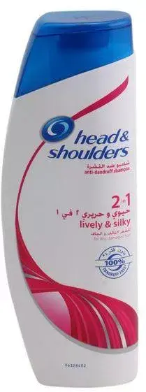 شامبو هيد أند شولدرز حيوي وحريري ضد القشرة 400 مل