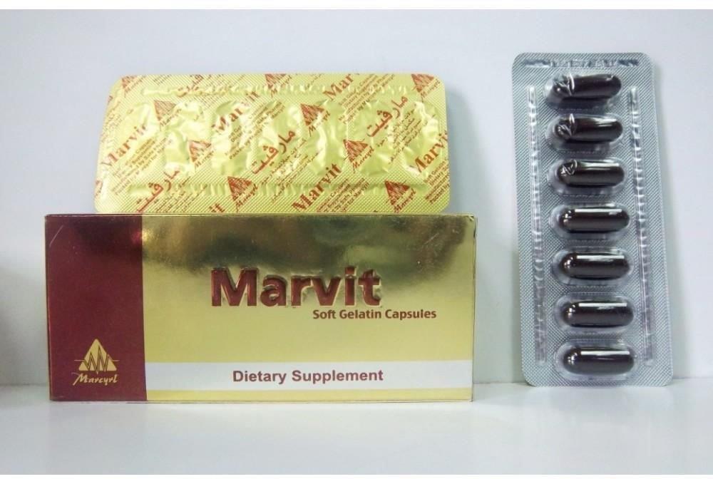 MARVIT WITH ANTIOXIDANTS 14 CAP