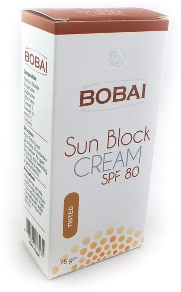 بوباي صن بلوك كريم بلون عامل حماية 80 - 75 جم