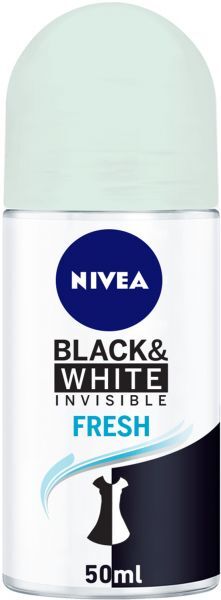 نيفيا رول أون إنفيزبل فريش للسيدات بلاك آند وايت 50 مل