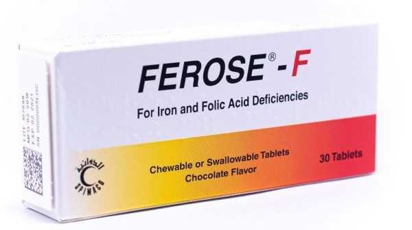 FEROSE-F 30 CHEW.TAB