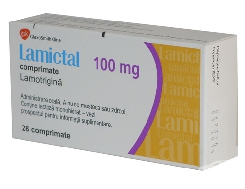 LAMICTAL 100 MG 30 TAB