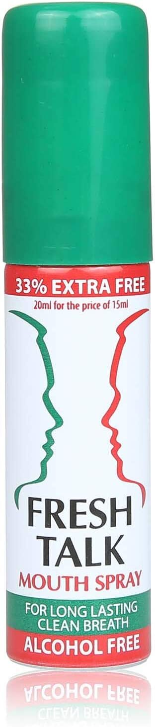 fresh talk mouth spray