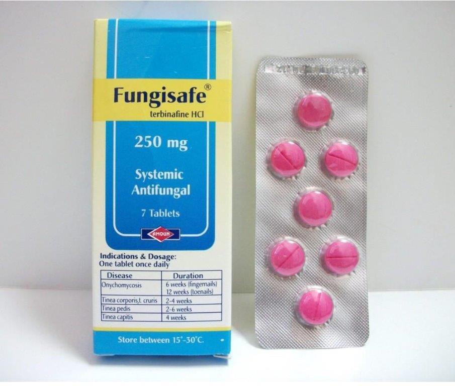 FUNGISAFE 250 MG.7TABS