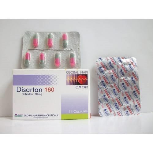 DISARTAN CO160MG14CAP