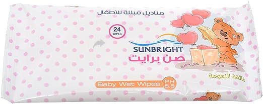 MAX TOUCH BABY WIPES 24 WIPES
