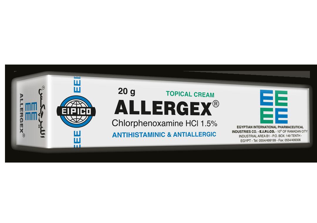 ALLERGEX CREAM 20MG 20 GM