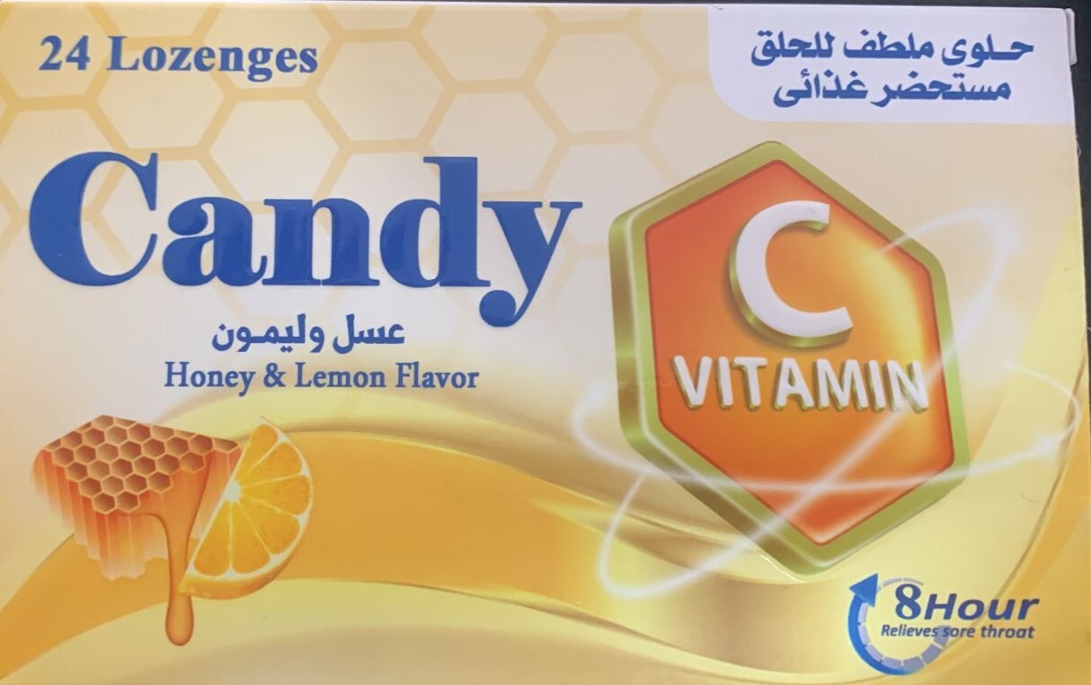 CANDY HONEY&LEMON 24tab