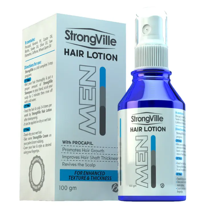 strongville hair lotion men