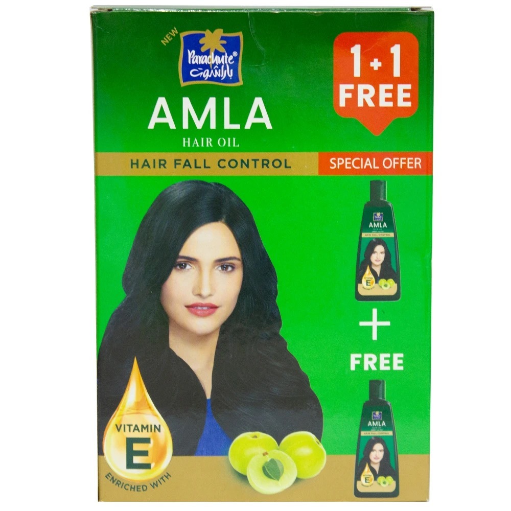 باراشوت زيت املا للشعر 185 مل + 85 مل فرى