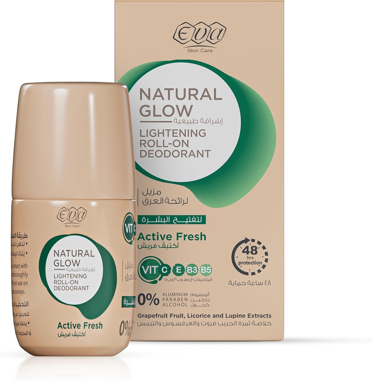 eva natural glow roll on