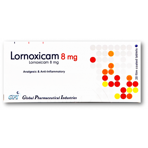 لورنوكسيكام 8 مجم 30 قرص