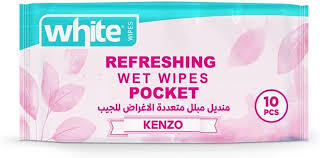 white wipes 10 pcs