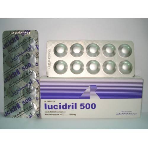 Lucidril 500mg 20tab