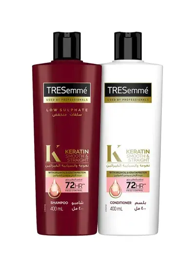 تريزيمي شامبو الكيراتين 400 مل + بلسم 400 مل خصم 50%