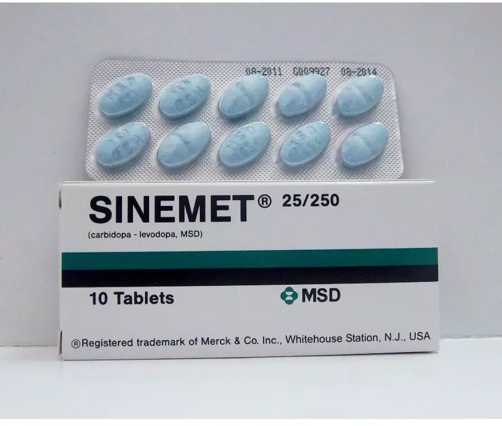 Sinemet 25/250mg 20tab