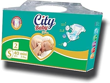 سيتي بيبي حفاضات اطفال 40 قطعة
