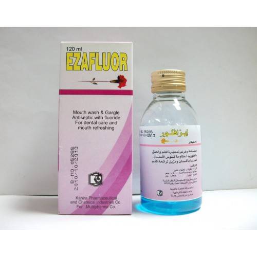 ezafluor mouth wash