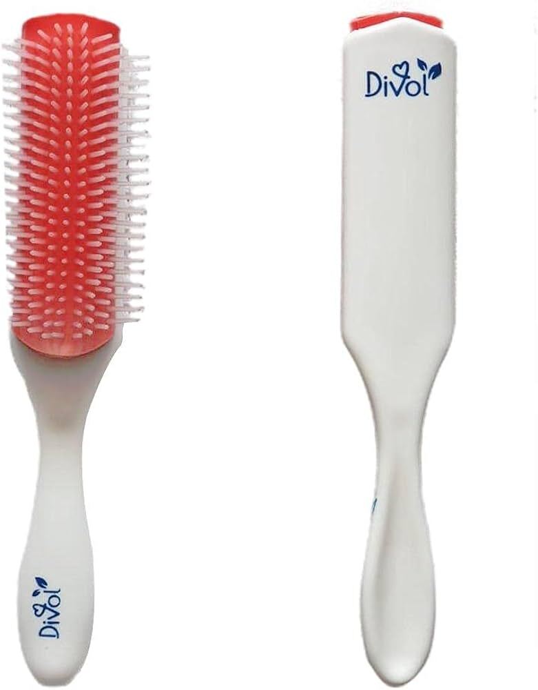 curly hair brush styling