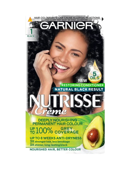 صبغة شعر غارنييه نوتريس 1 أسود