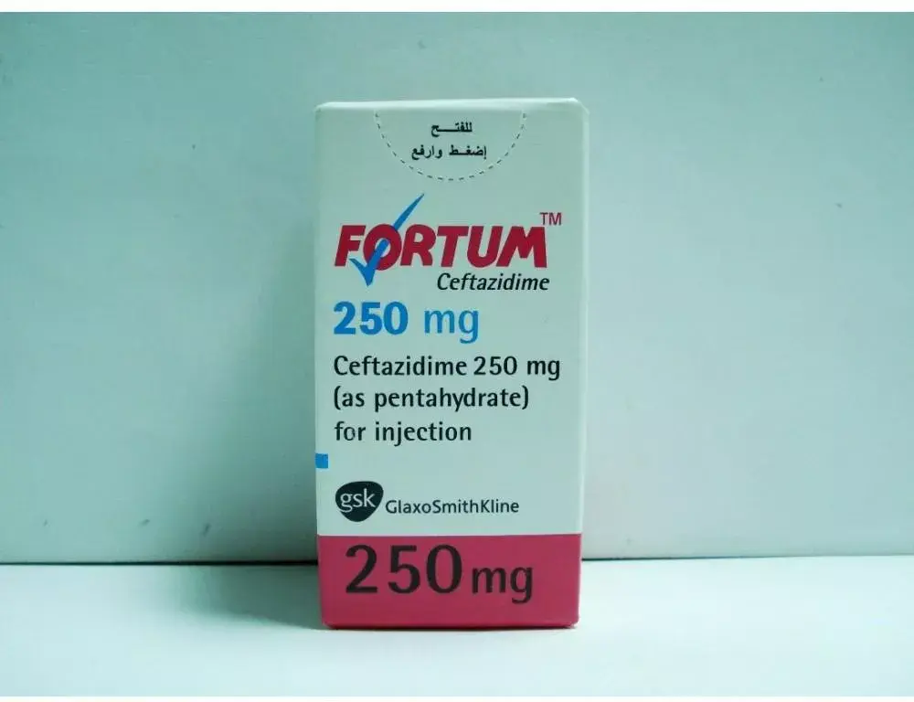 FORTUM 250 MG 1 VIAL