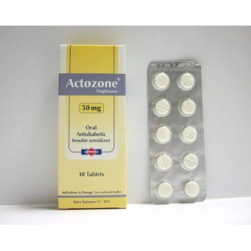 actozone 30 mg tab
