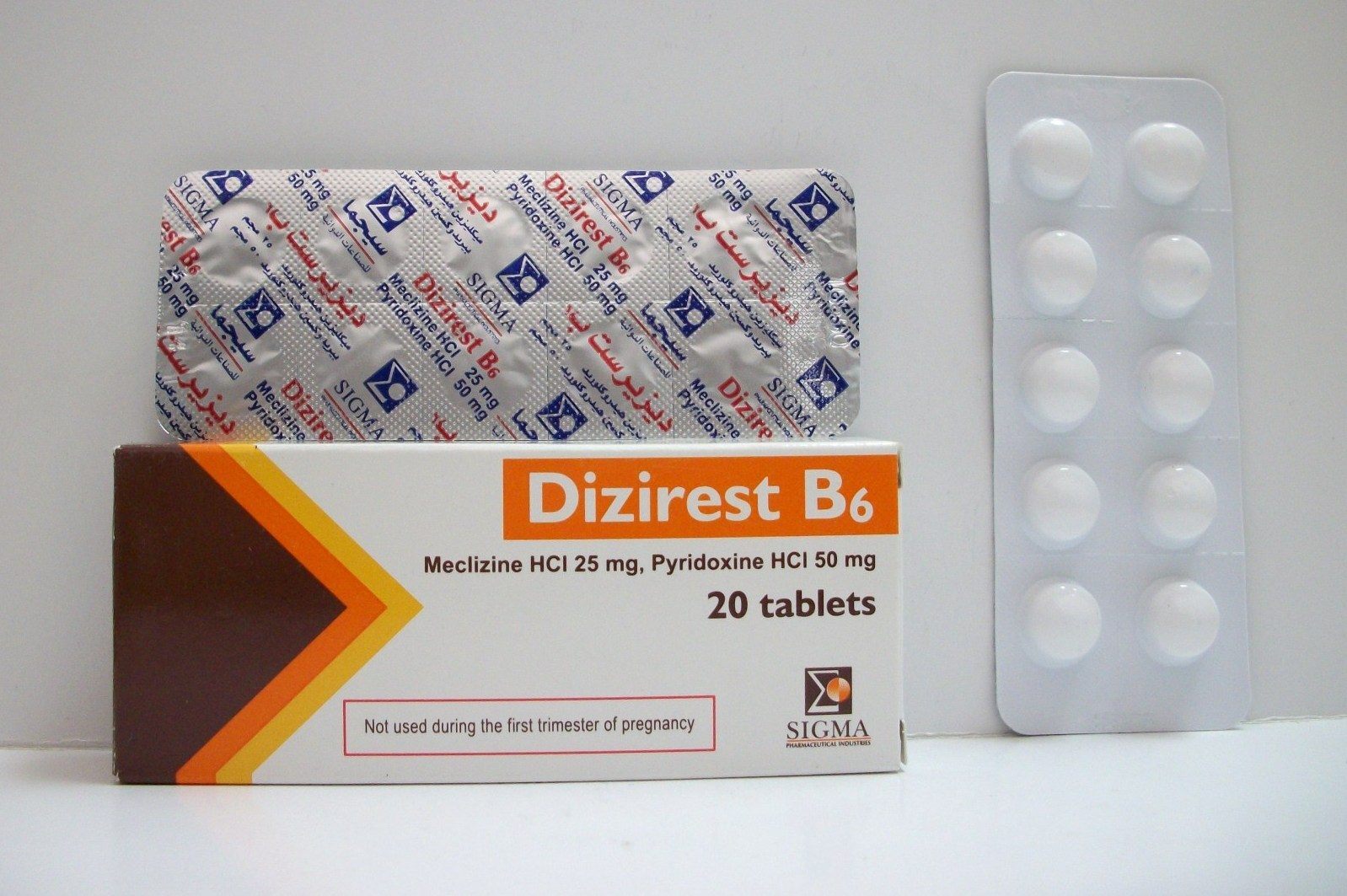 DIZIREST B6 20 TAB