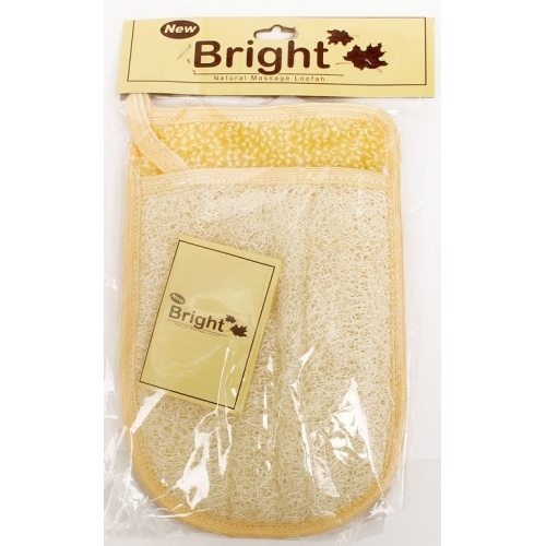 بريت لوفة استحمام يد كبيره وجه واحد