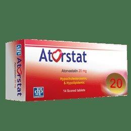 اتورستات 20 مجم 14 قرص