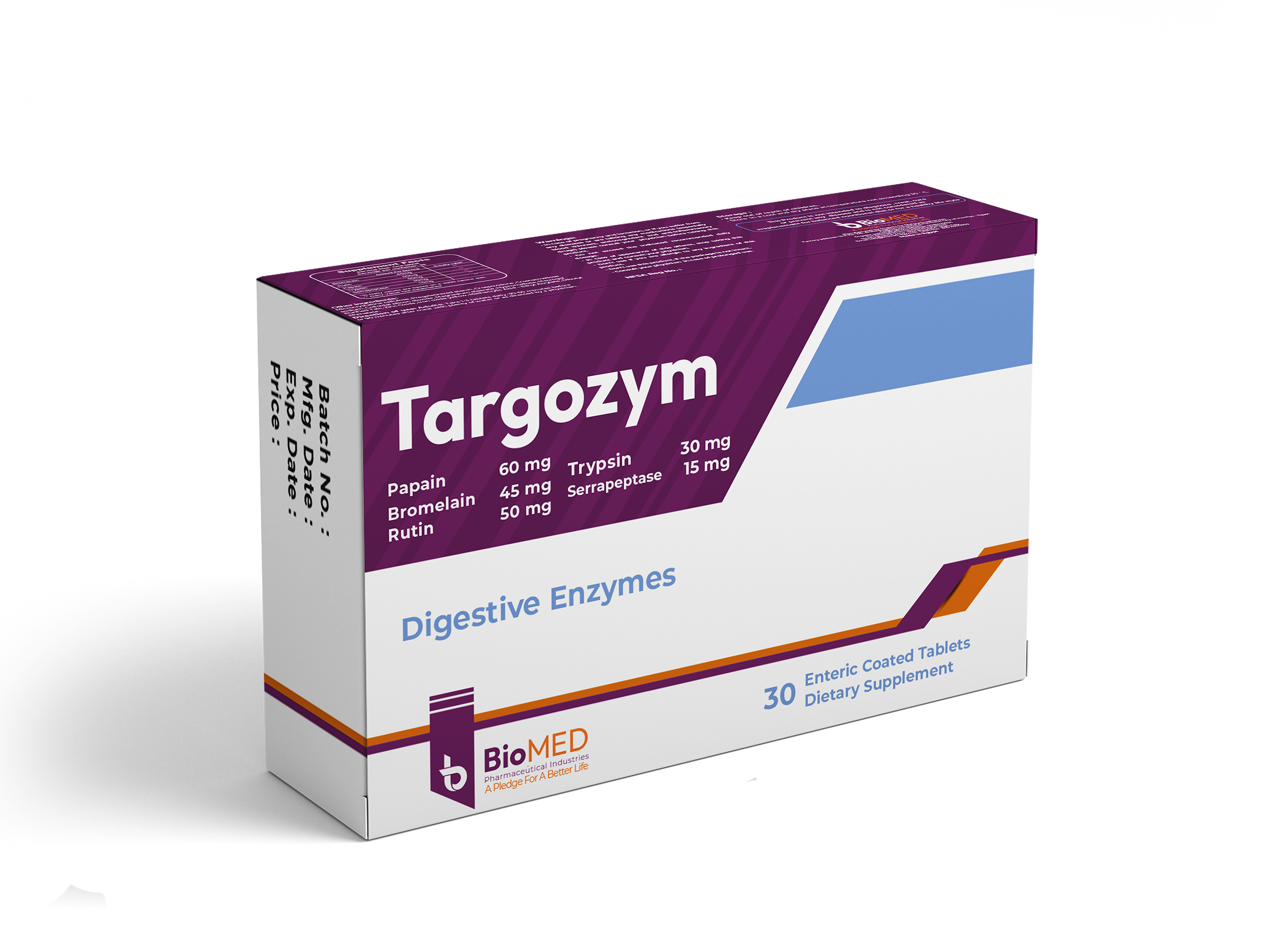 تارجوزيم 20 قرص مغلف معويا